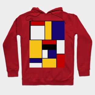 Mondrian De Stijl Hoodie